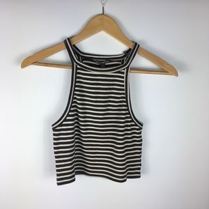 Billabong Striped Crop Top